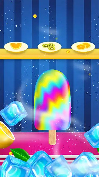 Play Ice Candy Popsicles Maker game as an online game Ice Candy Popsicles Maker game with UptoPlay