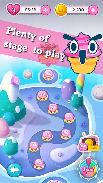 Play Icecream Candy Match3 Puzzle as an online game Icecream Candy Match3 Puzzle with UptoPlay