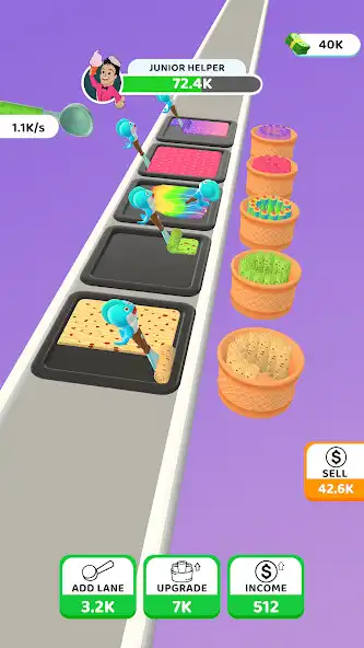 Play IceCream Clicker 3D  and enjoy IceCream Clicker 3D with UptoPlay