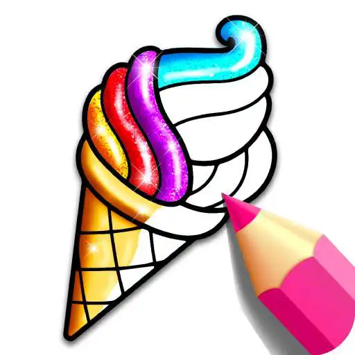Free play online ice cream coloring book  APK