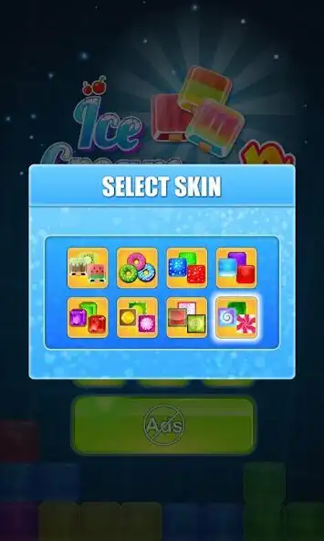 Play Ice Cream Crush: Blocks Mania as an online game Ice Cream Crush: Blocks Mania with UptoPlay