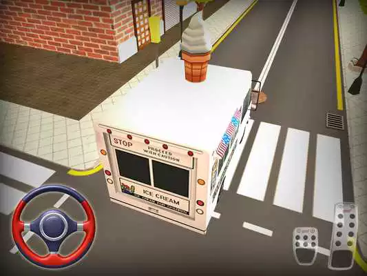 Play Ice Cream Delivery Boy Sim 3D