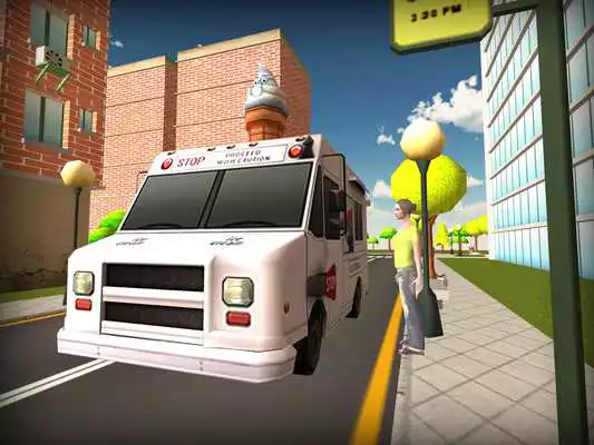 Play Ice Cream Delivery Boy Sim 3D