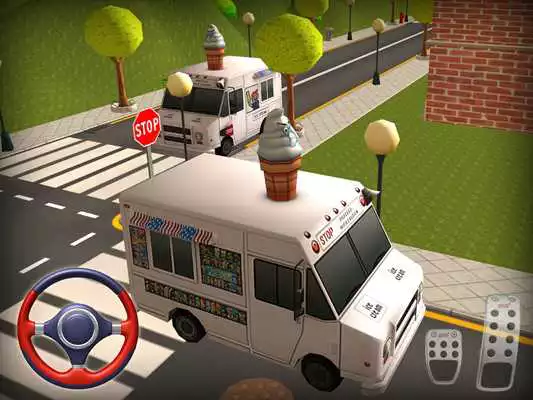 Play Ice Cream Delivery Boy Sim 3D