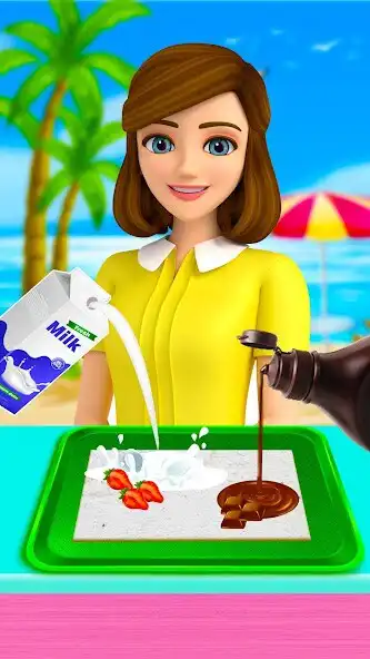 Play Ice Cream Dessert Maker Games  and enjoy Ice Cream Dessert Maker Games with UptoPlay