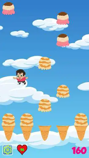 Play Icecream Dodge as an online game Icecream Dodge with UptoPlay