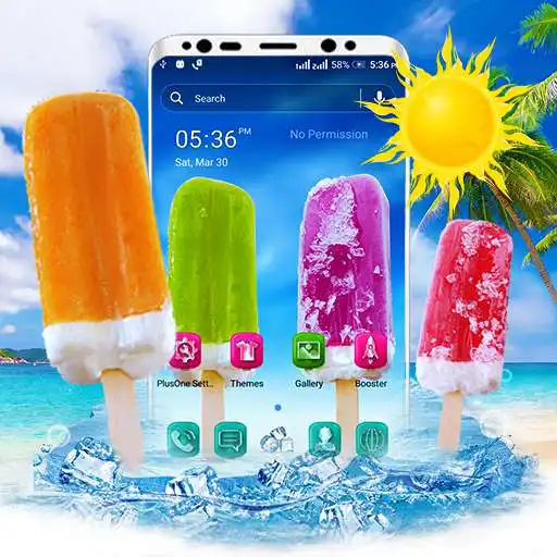 Play Ice Cream Launcher Theme APK