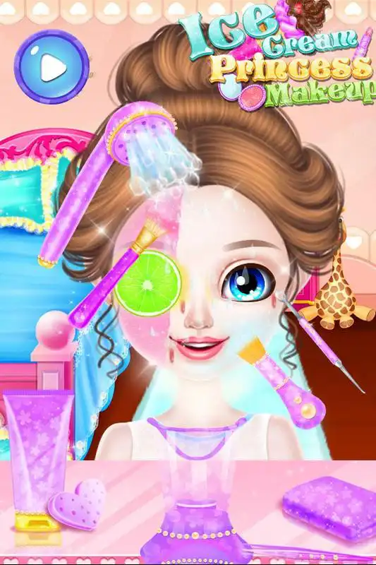 Play Ice Cream Princess Makeup