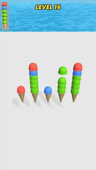 Play Ice Cream Sorter as an online game Ice Cream Sorter with UptoPlay