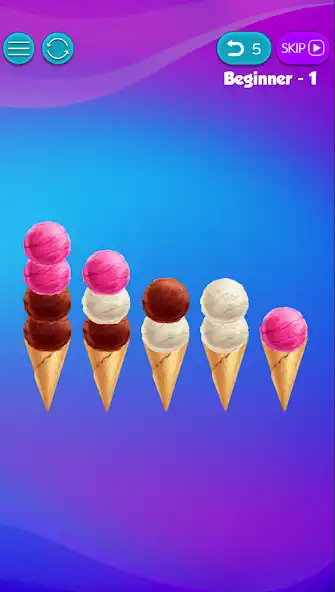 Play Ice Cream Sorting-Fun OCD Game  and enjoy Ice Cream Sorting-Fun OCD Game with UptoPlay