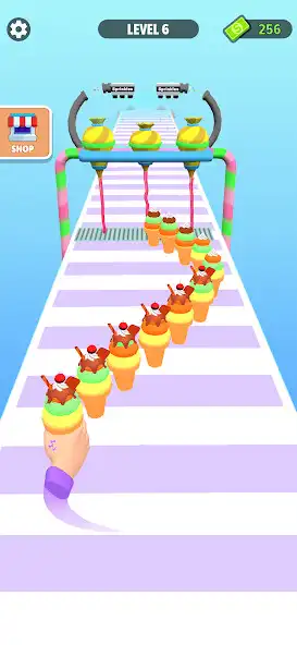 Play Ice Cream Stack Games Runner as an online game Ice Cream Stack Games Runner with UptoPlay