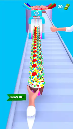 Play Ice Cream Stack as an online game Ice Cream Stack with UptoPlay