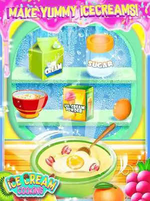 Play Ice cream Summer Frozen - Young Chef
