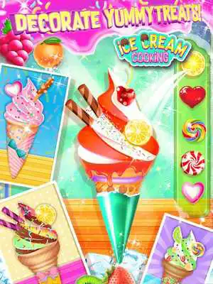Play Ice cream Summer Frozen - Young Chef