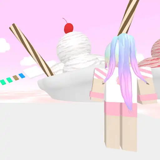 Play Ice cream swirl parkour girl APK