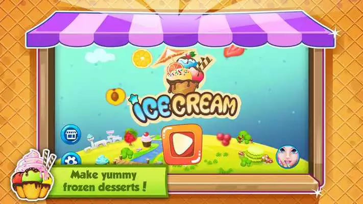Play Ice Cream Truck Dessert Maker