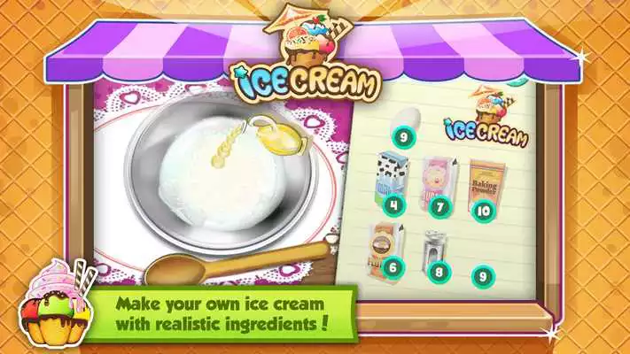 Play Ice Cream Truck Dessert Maker