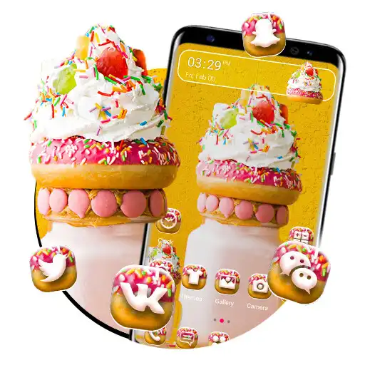 Play Ice Cream Yellow Theme APK