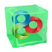 Free play online IceCube Green GOLauncher Theme APK