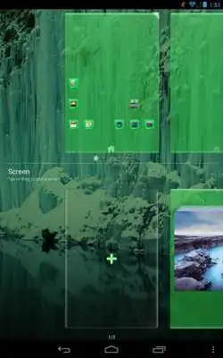 Play IceCube Green GOLauncher Theme