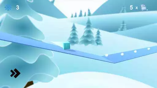 Play Ice Cube Slide as an online game Ice Cube Slide with UptoPlay