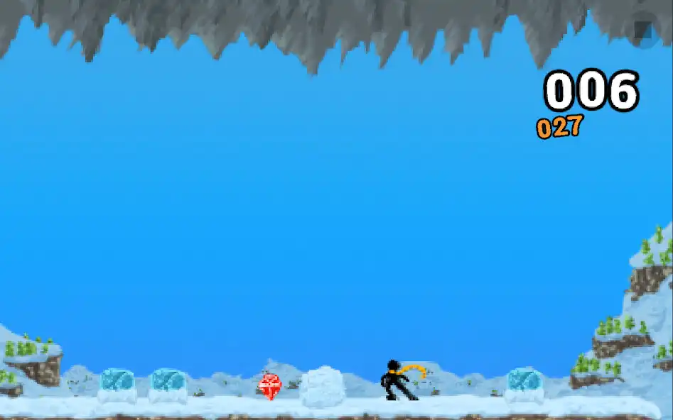 Play Ice Dodge as an online game Ice Dodge with UptoPlay