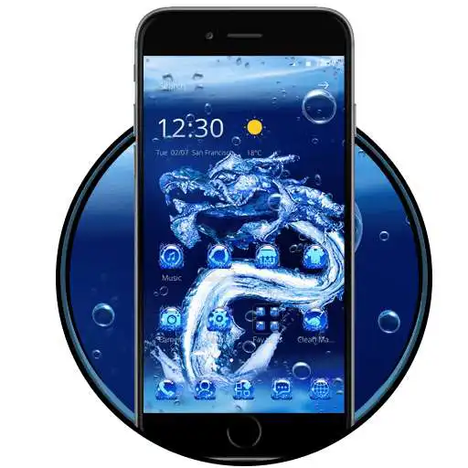 Free play online Ice Dragon Wallpaper  APK