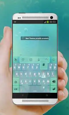Play Ice feathers Keypad Cover