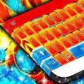 Free play online Ice Fire Keyboard Theme APK