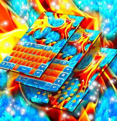 Play Ice Fire Keyboard Theme