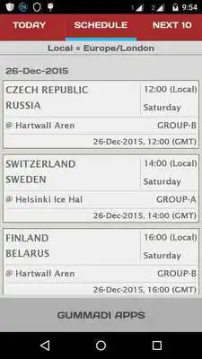 Play Ice Hockey World Juniors 2016