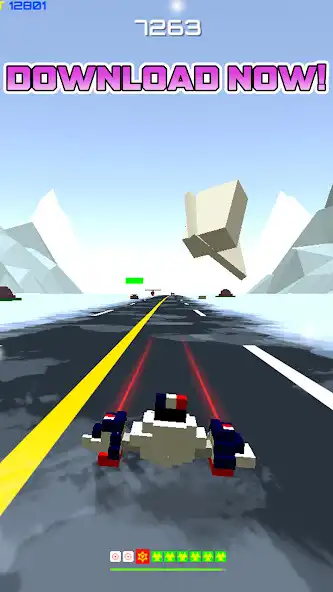 Play Ice Hover-craft Snow Race as an online game Ice Hover-craft Snow Race with UptoPlay