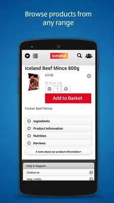 Play Iceland Grocery Food Shopping