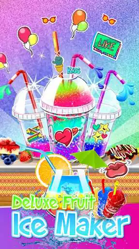 Play Ice Maker Machine Fruit