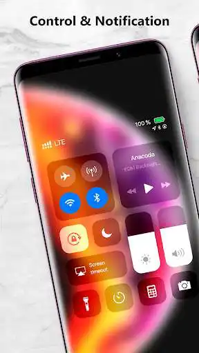 Play iCenter iOS15 - Control Center  and enjoy iCenter iOS15 - Control Center with UptoPlay