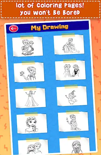 Play Ice Princess Coloring Pages as an online game Ice Princess Coloring Pages with UptoPlay