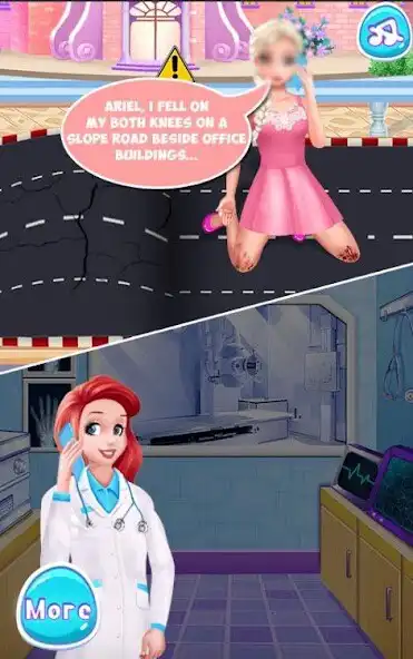 Play Ice Princess Commuting Accident - games hospital  and enjoy Ice Princess Commuting Accident - games hospital with UptoPlay