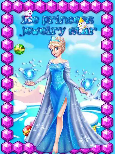 Play ice princess jewelry star  and enjoy ice princess jewelry star with UptoPlay