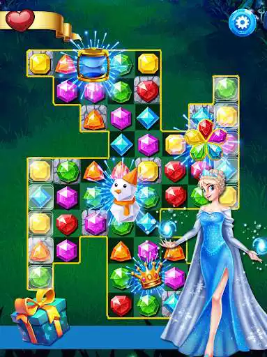 Play ice princess jewelry star as an online game ice princess jewelry star with UptoPlay