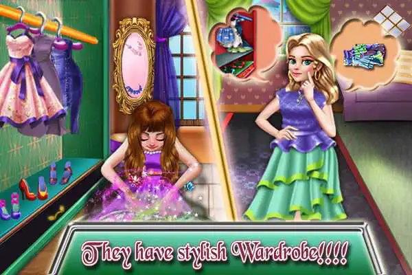 Play Ice Princess  Queen Fashion Wardrobe Setting Game