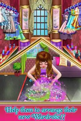 Play Ice Princess  Queen Fashion Wardrobe Setting Game