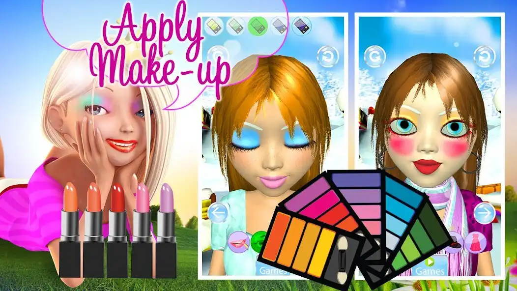 Play Ice Princess Salon Angela SPA  and enjoy Ice Princess Salon Angela SPA with UptoPlay
