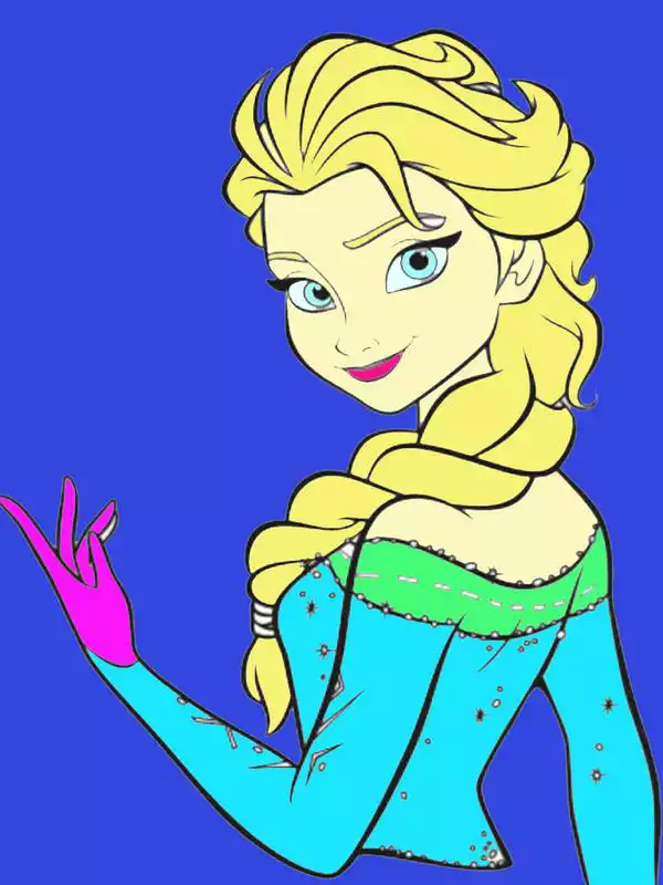 Play ICE PRINCESS TINTED GAME