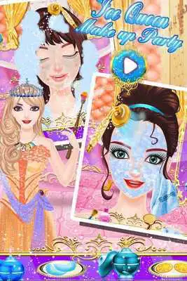 Play Ice Queen Make Up Party