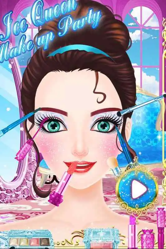 Play Ice Queen Make Up Party