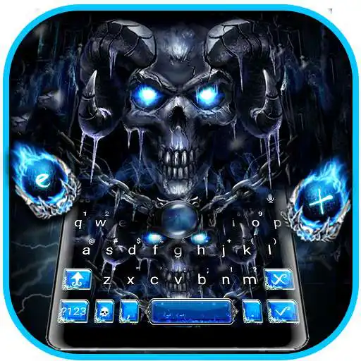 Play Ice Reaper Skull Keyboard Theme APK Play Ice Reaper Skull Keyboard Theme APK