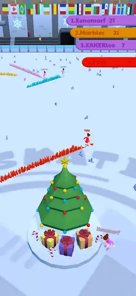 Play Ice Skate.io as an online game Ice Skate.io with UptoPlay