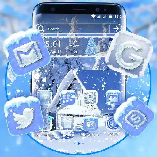 Play Ice Snow Launcher Theme APK Play Ice Snow Launcher Theme APK
