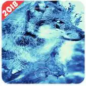 Free play online Ice Wolf  Fire Wolf lock screen  Wallpapers APK