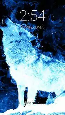 Play Ice Wolf Fire Wolf lock screen Wallpapers Play Ice Wolf Fire Wolf lock screen Wallpapers